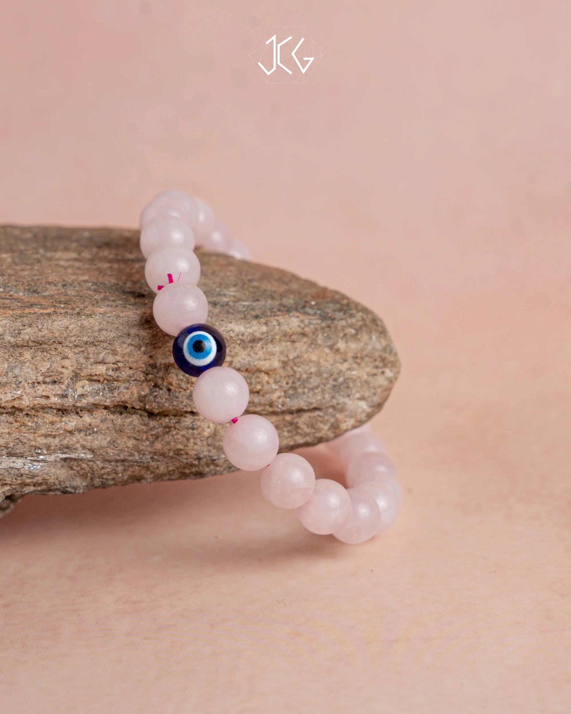 Rose Quartz Bracelet Jaipur Crystal Gems